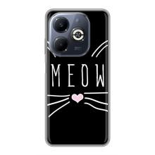 Бампер с изображением Котиков для Инфиникс Смарт 8 Плюс (КОТИК MEOW)
