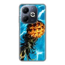 Чохол з зображенням смачної їжі для Infinix Smart 8 Plus – Ананас