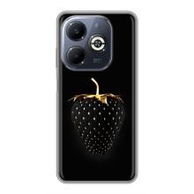 Чохол з зображенням смачної їжі для Infinix Smart 8 Plus – Чорна полуниця