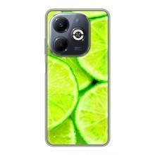 Чохол з зображенням смачної їжі для Infinix Smart 8 Plus – Лайм