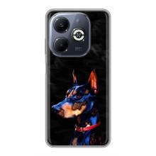 Бампер для Infinix Smart 8 Plus с картинкой "Песики" – Собака Мопс