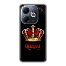 Чохол з Короною Інфінікс Смарт 8 Плюс - (AlphaPrint) (Корона короля)