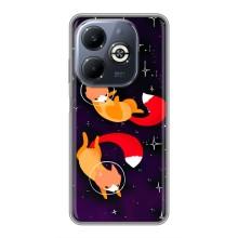 Чехол с Лисичкой для Infinix Smart 8 Plus – Лисы