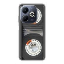 Чохол з Прикольним Принтом на Infinix Smart 8 Plus – Касета магнітофону