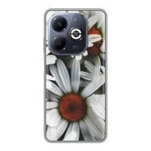 Чохол з ромашками на Infinix Smart 8 Plus – Квіти Ромашки