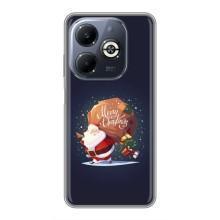 Чохол Санта Клаус для Infinix Smart 8 Plus – Подарунки від Санти