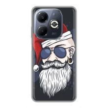 Чохол Санта Клаус для Infinix Smart 8 Plus – Різдвяний МЕН