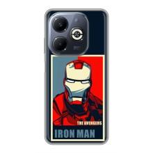 Чехол Супергерой Железный человек на Infinix Smart 8 Plus – Art Iron man