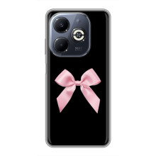 Чохол банти для Infinix Smart 8 Plus – Бант на чорному