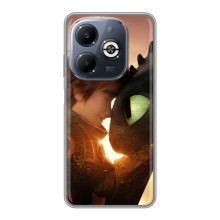 Чохол дракон Беззубик для Infinix Smart 8 Plus – Беззубик і Гикавка