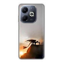 Чохол дракон Беззубик для Infinix Smart 8 Plus – Мультік Беззубик