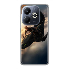Чохол дракон Беззубик для Infinix Smart 8 Plus – Політ Беззубика