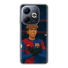 Чехол с футболистом Ламин Ямаль Infinix Smart 8 Plus (Футболист Ямал)