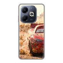 Чехол с принтом Маквин для Infinix Smart 8 Plus – Молния Маквин