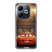 Чехол с принтом Маквин для Infinix Smart 8 Plus – Красный Маквин