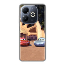 Чехол с принтом Маквин для Infinix Smart 8 Plus – Маквин и Салли