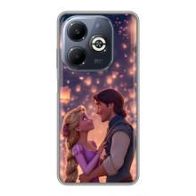 Чехол Рапунцель для Infinix Smart 8 Plus (Принцесса и принц)