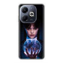 Чехол с дизайном Венздей 2 на Infinix Smart 8 Plus (Волшебная Уэнсдей)