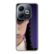 Чехол с дизайном Венздей 2 на Infinix Smart 8 Plus (Глаза Уэнсдей)