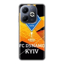Чехол с ФК Динамо Киев на Инфиникс Смарт 8 Плюс (Лого ФК Динамо)