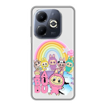 Чехол с Лабубу на Infinix Smart 8 Plus (Фон Лабубу)