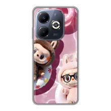 Чехол с Лабубу на Infinix Smart 8 Plus (Игрушка Лабубу)