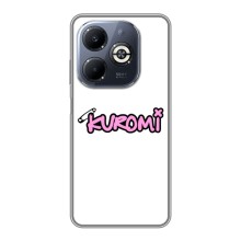 Чехол с персонажем Куроми на Infinix Smart 8 Plus – Лого Куроми