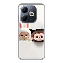 Чохол з принтом Лабубу для Infinix Smart 8 Plus – Labubu