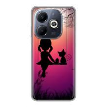 Дівчачий Чохол для Infinix Smart 8 Plus – На гойдалці