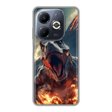 Чохол з картинкою 'Хижаки' для Infinix Smart 8 Plus – Динозавр