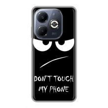 Чехол с прикольным текстом на Infinix Smart 8 Plus – Dont