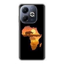 Летний Чехол на Infinix Smart 8 Plus – Карта