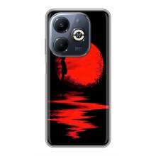 Летний Чехол на Infinix Smart 8 Plus – Красный Закат