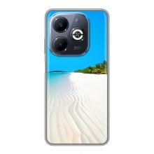 Летний Чехол на Infinix Smart 8 Plus – Море песок