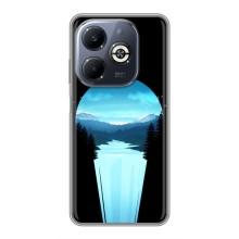 Летний Чехол на Infinix Smart 8 Plus – Синий Водопад