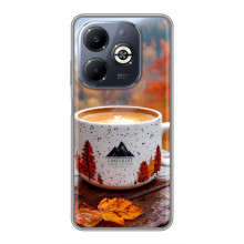Чохол з унікальним дизайном 'Осінь з кавою' для Infinix Smart 8 Plus – Кава на природі
