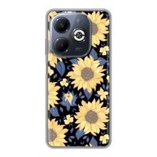 Чехлы с тематикой "ЦВЕТЫ" на Infinix Smart 8 Plus (красивые цветы)