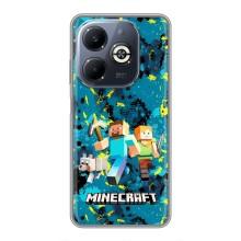 Чохли для Infinix Smart 8 Plus (Персонажі МайнКрафт) – Майнкрафт
