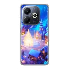 Різдвяні Чохли для Infinix Smart 8 Plus (VPrint) (Різдвяне місто)