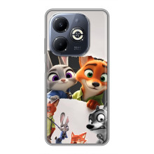 Силіконовий чохол з принтом Зоотрополіс для Infinix Smart 8 Plus