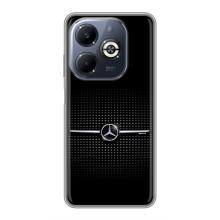 Силиконовый бампер с картинкой машины на Infinix Smart 8 Plus (Mercedes)