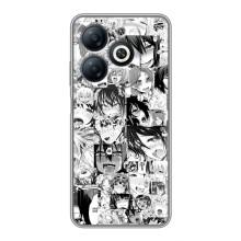 Чехлы Персонажи Аниме Наруто для Infinix Smart 8 (AlphaPrint) (Ahegao manga)