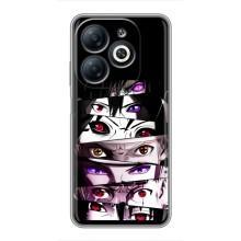 Чехлы Персонажи Аниме Наруто для Infinix Smart 8 (AlphaPrint) (Глаза Anime)