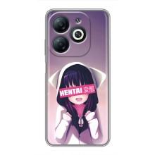 Чехлы Персонажи Аниме Наруто для Infinix Smart 8 (AlphaPrint) (Hentai chan)