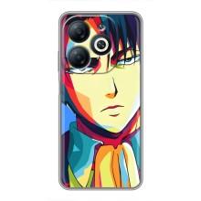Чехлы Персонажи Аниме Наруто для Infinix Smart 8 (AlphaPrint) (Леви Аккерман)