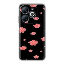 Чехлы Персонажи Аниме Наруто для Infinix Smart 8 (AlphaPrint) (Тучки Аниме)