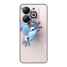 Чехлы с изображением разных животных для Infinix Smart 8 (Геккон)