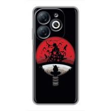 Чохли з принтом Ітачі Учіха на Infinix Smart 8 – Ітачі на чорному