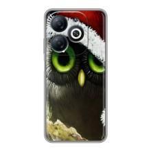 Чехлы с принтом СОВЫ для Infinix Smart 8 – Новогодняя Сова