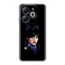 Чехлы с принтом Уэнсдей на Infinix Smart 8 – Милая Уэнсдей